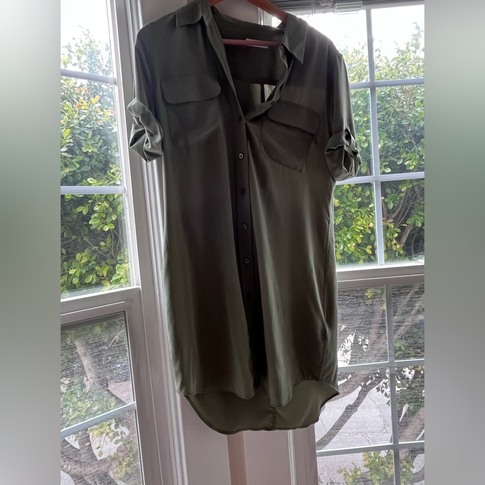 Olive green Equipment tunic